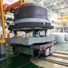 Caminhão Plataforma Elétrico Tracionado por Trilho AC 36V Trifásico com Plataforma Ajustável, Veículo de Transferência sobre Trilhos, Caminhão Plataforma Elétrico sobre Trilhos Controlado Remotamente