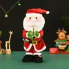 Papai Noel Elétrico Presente Brinquedo de Pelúcia Elétrico Árvore de Natal Cantando e Dançando Árvore de Natal Natal