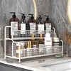 Estante para tocador de baño para cosméticos, estante organizador para encimera de inodoro, organizador de mesa para cuidado de la piel