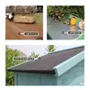  cobertizo de almacenamiento para jardín exterior protección solar casa de herramientas para patio madera anticorrosión gabinete para balcón estante de almacenamiento para artículos varios