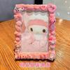 Marco de Fotos de Pegamento Crema Estereoscópico Juego de Marcos de Fotos de 6 pulgadas Marco de Fotos de Mesa Pareja Estrella Novia Regalo DIY Creativo Hecho a Mano