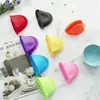 Luvas de Silicone para Isolamento, Prendedores de Tigelas e Pratos, Luvas de Silicone Espessadas Resistentes a Altas Temperaturas para Cozinha Doméstica, Luvas de Isolamento Térmico