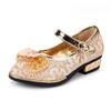 2026 Novo Modelo Sapatos de Princesa para Meninas Mais Velhas, Sapatos Individuais Infantis com Laço, Sapatos para Meninas, Sapatos de Couro para Estudantes, Um Par no Atacado