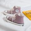Tênis de lona clássicos de cano alto forrados com lã para mulheres 2021 novos outono e inverno sapatos pretos quentes sapatos de skate de algodão duplo para mulheres