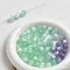 10/8/12/16mm Contas Olho de Gato Coloridas Arco-Íris Fotocromáticas Contas de Resina Contas Soltas Pulseira DIY Feita à Mão