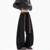 Calça de Tecido Xadrez Estilo Old Money Retrô com Fivela para Homens e Mulheres, Calça Casual Fina de Perna Larga de Alta Qualidade para a Primavera de 2026