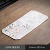 Estilo Zen Chinês Pequeno Tapete de Chá Mesa de Chá Isolamento Térmico Impermeável Tecido Tapete Estilo Chinês Tecido de Fio Xiangyun Dupla Face Espuma Seca Tapete