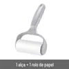 Rolo Adesivo para Remover Pelos de Roupas, Removedor de Pelos de Animais, Limpeza de Poeira de Sofá e Chão, Folhas para Atacado
