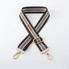 Correa de bolso versátil de lona de nailon colorida y ensanchada para mujer, accesorio de correa ancha para el hombro, adecuada para llevar al hombro o cruzada, reemplazable y ajustable