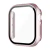Adecuado para Apple Watch 12, carcasa de reloj, carcasa integrada y cubierta protectora de película para Apple Watch S12, carcasa mate de PC