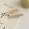 Pinzas para el pelo simples de acetato, modernas y a la moda, para mujer, nuevos accesorios para el pelo de alta gama 2025, pinzas elegantes de pico de pato laterales