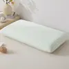 Fronha de algodão puro de algodão lavado para travesseiro de espuma de memória Deep Sleep Planet segunda geração 4270, fronha para uso doméstico de adulto