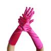Venta Directa de Fábrica Guantes Largos de Satén para Mujer, Anti-Arañazos, Adecuados para Vestidos de Novia, Vestidos de Noche, Cheongsams, Elegantes y Hermosos para Bodas