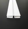 Perfil de tira de borda de plástico PVC para expositor de publicidade em U de coextrusão macia e dura de PVC, perfil de barra de proteção de canto de plástico PVC