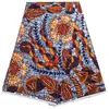 Tela de Poliéster con Estampado de Cera Africana para Dropshipping, Tela Estampada a Doble Cara Étnica Africana, Suministro de Aliexpress