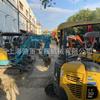 Cooperación de comercio exterior mercado de excavadoras pequeñas de segunda mano Lugar de intercambio de excavadoras pequeñas viejas jiubaotian Carter Hitachi
