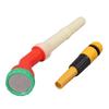 Fábrica al por mayor, pistola rociadora de agua para floración, con tubería de agua, plástico, aluminio, riego agrícola, accesorios de pistola rociadora de agua multiusos