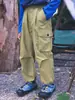 Macacão Infantil 2026 Inverno Novo Estilo Montanha Infantil Calça de Cor Sólida Crianças Médias e Grandes À Prova de Vento Secagem Rápida Punhos Elásticos Calça Comprida