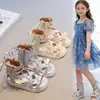 Sandálias Romanas de Cano Alto para Meninas 2026 Verão Novo Sapatos de Praia Macios para Crianças Menininhas Estilo Coreano Botas Princess Cool