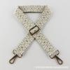 Alça de bolsa simples espessada cor contrastante ajustável diamante alargada alça de ombro ombro único transversal uso duplo alça de bolsa larga acessórios de bolsa