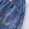 Jeans de Mezclilla para Niños Tipo Algodón Verano Nuevo Estilo Pantalones Casuales para Niñas Modernos Elegantes Versátiles Pantalones de Mezclilla para Exteriores Pantalones para Niños
