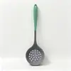 Espátula de Silicona para el Hogar, Espátula de Cocina de Silicona Bicolor, Cuchara de Cocina, Juego de Espátulas Resistentes a Altas Temperaturas al por Mayor