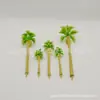 Modelo de Palmeira Real para Modelagem de Micro paisagem 60 a 155mm Várias Especificações Série AC Palmeira Simulada Decoração de Mesa de Areia