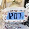 Mini reloj electrónico de escritorio para niños, administrador de tiempo para estudiantes, temporizador de cocina, pantalla de temperatura, reloj despertador electrónico