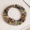 Semillas de Bodhi del Monje Volador de Dunhuang Natural, 108 Piezas, Rosario de Múltiples Vueltas para la Mano, Collar y Pulsera para Meditación