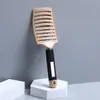 Conjunto de Presente Pente de Massagem com Almofada de Ar Personalizado, Pente de Presente para Mão, Pente com Topo de Caveira Fofo, Pente Oco Pente com Almofada de Ar