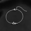 Comercio exterior transfronterizo pequeños productos básicos acero inoxidable corte doce constelaciones pulsera femenina lujo ligero nicho joyería de mano no se decolora