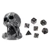 Transfronterizo Nuevo Más Vendido Torre de Dados Calavera Halloween Novedad Juego de Mesa Regalo Creativo Decoración de Escritorio Retro