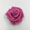 Atacado 6-7cm simulação espuma flor cabeça PE rosa flor cabeça lâmpada canalização decorativo flor grinalda com flor artificial flor cabeça