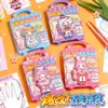 Inamazy Mini Libro Silencioso Tienda de Belleza Escena de Niña Pequeña Pegatinas de Vestir DIY Libro para Dibujar Tienda de Mascotas Juguetes