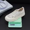 Zapatos de pescador de encaje, zapatos de verano para mujer, nuevo modelo 2026, suela suave, parte superior suave, zapatillas deportivas casuales, zapatos de talla grande para mujer
