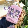 Bolsa de almacenamiento para cargador, cable de datos para auriculares, linda caricatura, bolsa para cámara ccd, portátil, caja organizadora, gran capacidad, dura