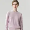 Macio e aconchegante~Gola redonda simples, top de base em tricô 100% cashmere para mulheres, suéter pullover de outono e inverno, para usar em camadas, ir ao trabalho, como peça íntima