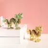 Decoração de Dragão Dourado Qianlong Qinglong Hanlong zodíaco Artesanato de Dragão decoração sala de estar escritório Dragão Dourado decoração de casa