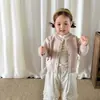9.15 Novidades) Suéter de Tricô para Meninas, Novo Estilo de Inverno Cardigan de Tricô Infantil, Roupas de Bebê