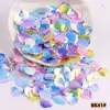 Lentejuelas Maquillaje de Ojos Shell Maquillaje Sirena Diamante Lágrima Esquina del Ojo Pegatinas Faciales Joyería Escamas de Pez Niños Estilo Antiguo Metabo