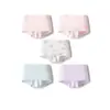 Cueca Boxer de Algodão para Meninas Balabala Verão Novo Boxer Infantil Amigo da Pele, Macio, Fofo e Confortável Pacote com Cinco
