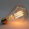 Edison lâmpada E27 lâmpada de filamento de carbono de seda retro lâmpada de tungstênio lâmpada bolha bar janela decoração lâmpada atacado