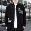 Jaqueta de trabalho estilo americano para homens, Primavera e Outono 2026, marca legal e moderna estilo japonês, casual estilo Hong Kong, sensação de alta qualidade, camisa retro solta