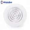 Ventilación redonda tipo louver MJ conducto de extracción para sistema de aire acondicionado central de aire fresco