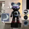 Enfeites Grandes de Chão de Anjo Pintado à Mão e Urso Legal Classe de Luxo Acessível Decoração para Sala de Estar de Casa com Lâmpada de Céu Estrelado
