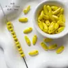 Cuentas Acrílicas de Frutas Coloridas Limón Puntos Tiras de Colores Materiales para Joyería Accesorios para Pulsera DIY Cadena de Teléfono Móvil