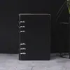 Caderno A5 de Folhas Soltas Logo Personalizado Reunião de Escritório Minutas 6 Furos Couro Sintético Caderno Diário de Trabalho