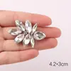 Aplique de Pedrería Transfronterizo Base de Pegamento Termofusible Blanco Planchado Decoración de Diamantes para Caja de Zapatos de Cristal Accesorios para Joyería Hecha a Mano DIY