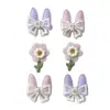 Orejas de Conejo Lindas Flor Pequeña Accesorios Pinzas para el Cabello Fundas para Teléfono Calcetines Bolsas Accesorios de Ropa Figuras de Mascotas DIY Decoraciones Accesorios para el Cabello