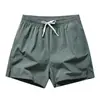 Shorts deportivos casuales de verano finos para hombre, shorts de secado rápido hasta la rodilla, shorts de playa holgados de moda estilo americano